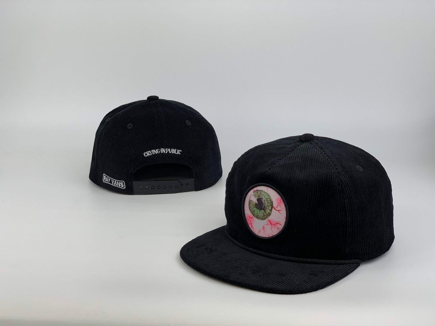 Crying in Public Corduroy 5-Panel Snapback