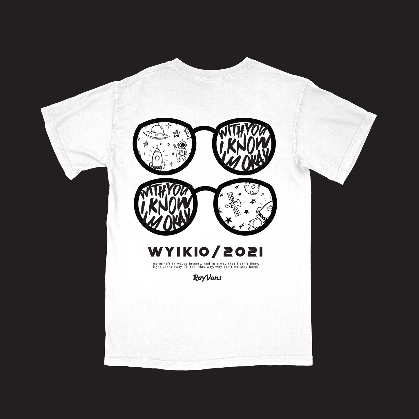 with you i know im okay t-shirt